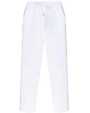 Dolce & Gabbana Straight Trousers - Bianco