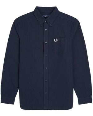 Fred Perry Casual Shirts - Azul