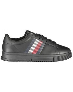 Tommy Hilfiger Supercup Lth Seasonal - Schwarz