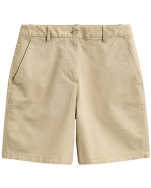 GANT Korte Broeken ,Katoen Short Shorts - Naturel