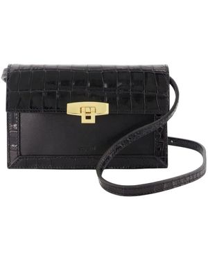 Coperni Tassen ,Zwart ,Leer Croco All