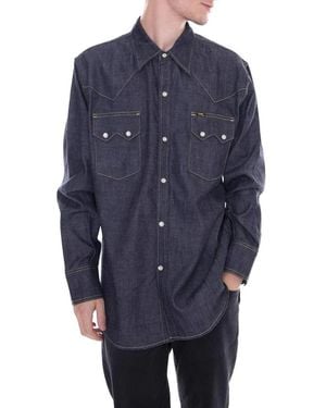 Lee Jeans Denim Shirts - Blue