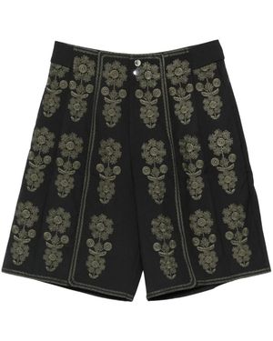 Antik Batik Casual Shorts - Zwart