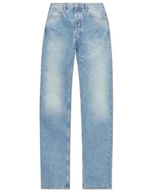 The Attico Straight Fit Jeans - Blue