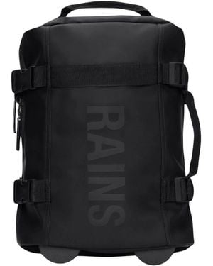 Rains Koffers ,Zwart ,Leer Texel Cabin Bag Mini