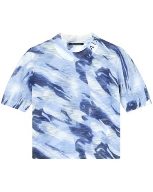 ARMANI EXCHANGE T-Hemden - Blauw