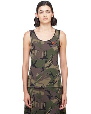 Kwaidan Editions Sleeveless Tops - Zwart