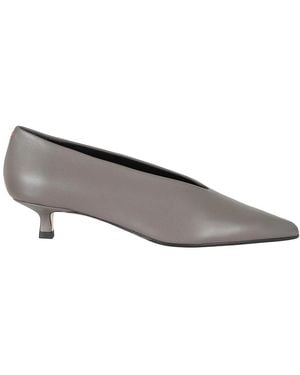 Aeyde Schoenen ,Bruin ,Leer Clara Pomp - Grijs