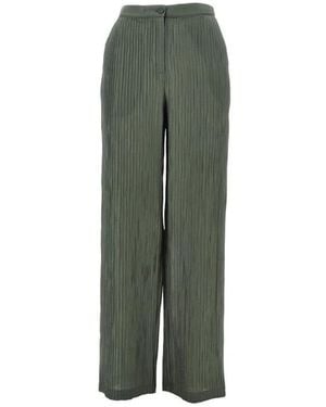 Emporio Armani Wide Trousers - Green
