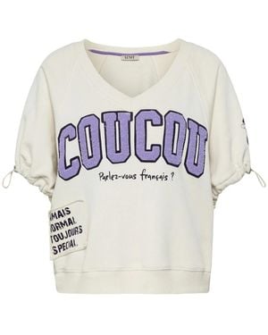 Le Comte Tops ,Wit ,Katoen T-Shirts