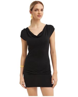 AYA MUSE Navi Mini Dress - Schwarz