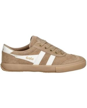 Gola Badminton Wildleder-Sneaker - Braun
