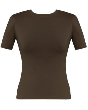 GUAJA. T-Shirts - Marrón