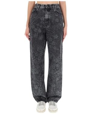 Golden Goose Wide Jeans - Gris
