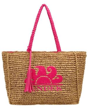 Sundek Borsa Shopping Con Nappa - Rood
