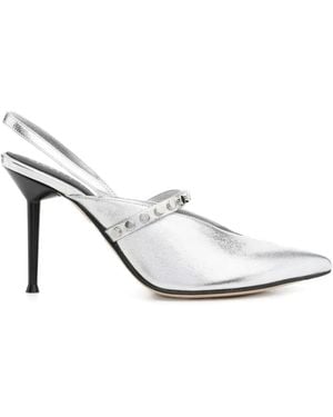 McQueen Pumps - White