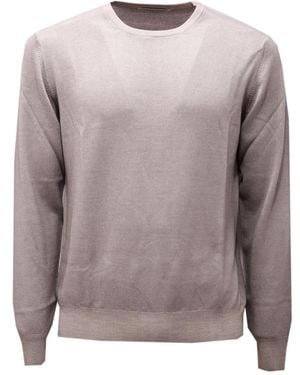 La Fileria Round-Neck Knitwear - Grey