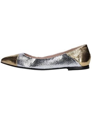 Fabi Ballerina Shoes - Brown