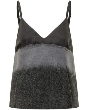 Tela Sleeveless Tops - Gris