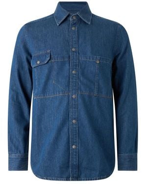 DIESEL Denim Overhemd - Blauw