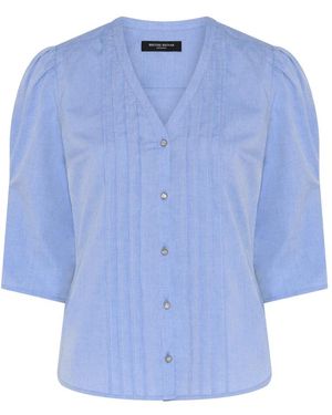 Bruuns Bazaar Chelyobbvencai Shirt - Blauw