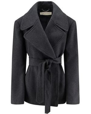 Dries Van Noten Belted Coats - Black