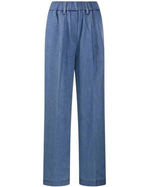 forte_forte Straight Fit Jeans - Blue