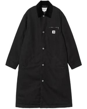 Carhartt Single-Breasted Coats - Negro