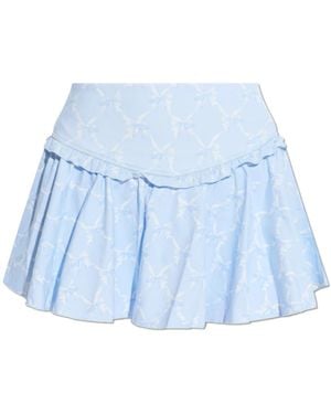 LoveShackFancy Short Skirts - Blue