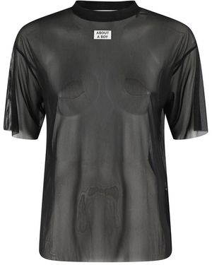 Erika Cavallini Semi Couture T-Shirts - Nero