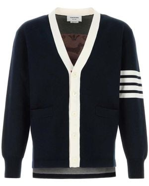 Thom Browne Cardigans - Blue