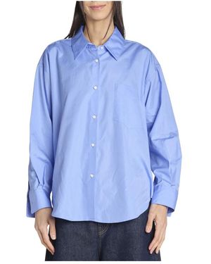 Aspesi Overhemden ,Blauw ,Shirts