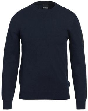 OUTHERE Round-Neck Knitwear - Blue