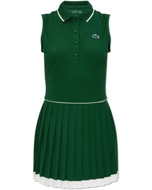 Lacoste Ultra Dry Tennis Heritage Jurk - Groen