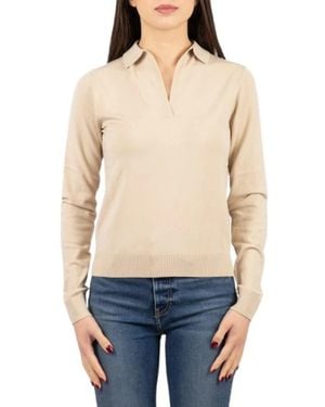 Weekend by Maxmara Palanca V-Hals Gebreid - Blauw