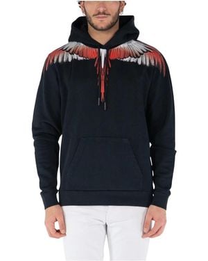 Marcelo Burlon Hoodies - Azul