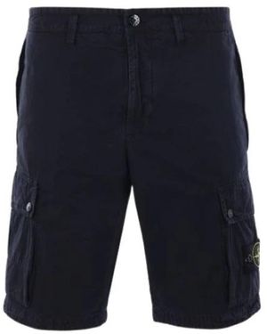 Stone Island Casual Shorts - Blu