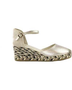 Espadrilles Wedges - Metallic