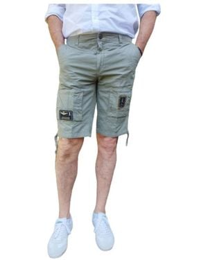 Aeronautica Militare Casual Shorts - Blue