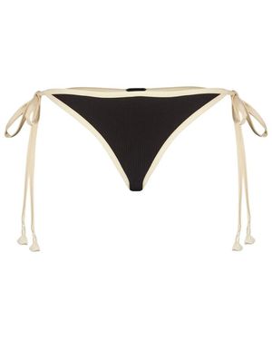 Johanna Ortiz Badmode ,Zwart ,Spiritual Retreat Bikini Bottom