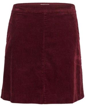 Part Two A-Lijn Rok Tawny Port - Rood
