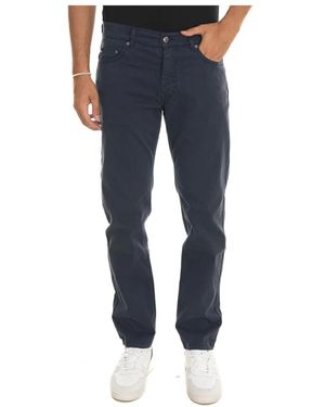 Harmont & Blaine Slim-Fit Trousers - Blu