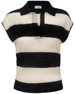 GUAJA. V-Neck Knitwear - Noir