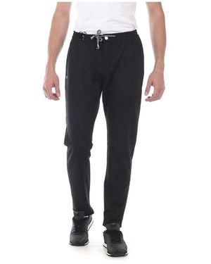 Daniele Alessandrini Slim-Fit Trousers - Black