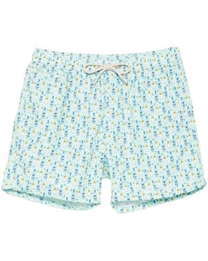 MC2 Saint Barth Badmode ,Veelkleurig ,Beachwear - Blauw