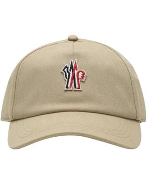 Moncler Baseballpet Van Gabardine - Naturel