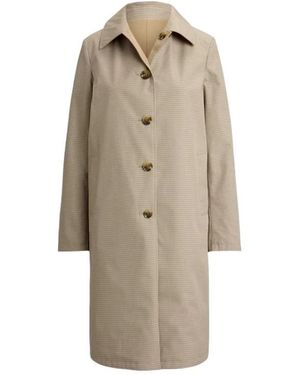 Ralph Lauren Jassen ,Single-Breasted Coat - Naturel