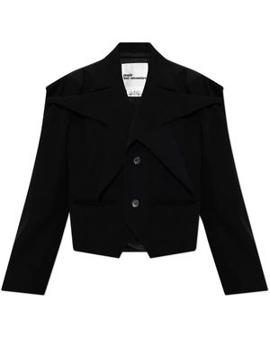 Comme des Garçons Jassen ,Zwart ,Wol Noir Kei Ninomiya