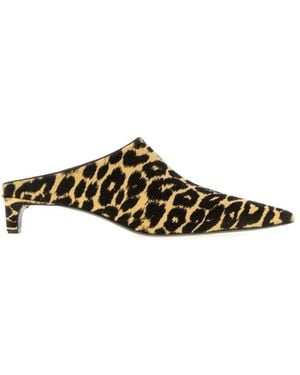 Jil Sander Heeled Mules - Marrone