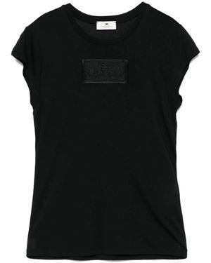 Elisabetta Franchi T-Shirts - Black
